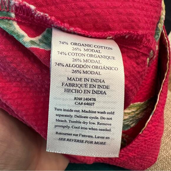 NWT Faherty Floral Wrap Skirt Orchid Blossom Pacifica Tropical Print Size XS - Picture 5 of 10